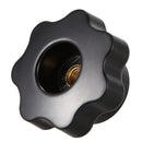 Screw of the female thread of diameter 6 mm type of fastening black star kn