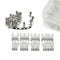 50Pcs 2p 3p 4p 2.54mm Pitch Terminal / Housing / Pin Header Connector Wire Connectors Adaptor