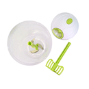 3 In 1 Multi-function Handheld Vegetable Chopper Mincer Blender Measuring Container Salad Food Tool