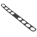 Universal Car 8 Holes P10 Aluminum Rear Bumper Air Diversion Diffuser Protector Panel