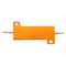 10pcs RX24 100W 2R 2RJ Metal Aluminum Case High Power Resistor Golden Metal Shell Case Heatsink Resistance Resistor