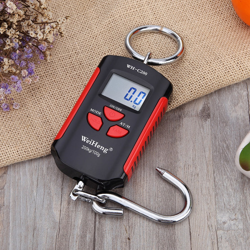 WH-C200 Micro Crane Scale Portable Electronic Scale 200KG/100G With Hook Scale for Industrial  Agricultural Family