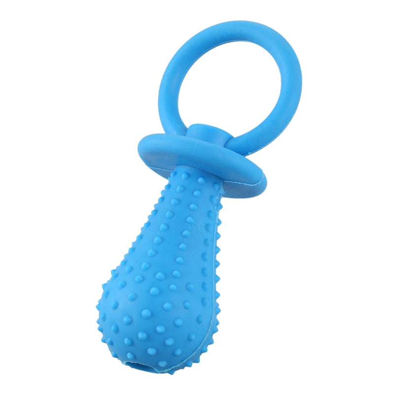Pet Chew Bell Rubber Pacifier Dog Toys Bite Resistant Clean Teeth(L 14.5cm)