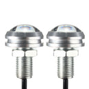 Pair 3W LED Eagle Eye Lamp Car Up Reverse Lamp Daytime Running Light DRL 3 Led