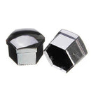 Set of 20 pcs 19mm Car plastic caps bolts covers nuts alloy wheel chrome to