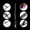 ZANLURE 1.5/1.7m Alloy Fishing Rod Holder Adjustable Fish Pole Stand Bracket With Support Tripod