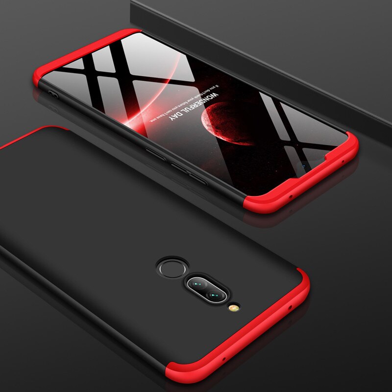 For Xiaomi Redmi 8 Case Bakeey Double Dip 360 Full Cover Matte Hard PC Protective Case