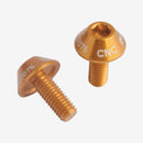 BIKIGHT Aluminum Alloy Bike Bicycle Water Bottle Holder CNC Screw Mount Cage Bracket Screw