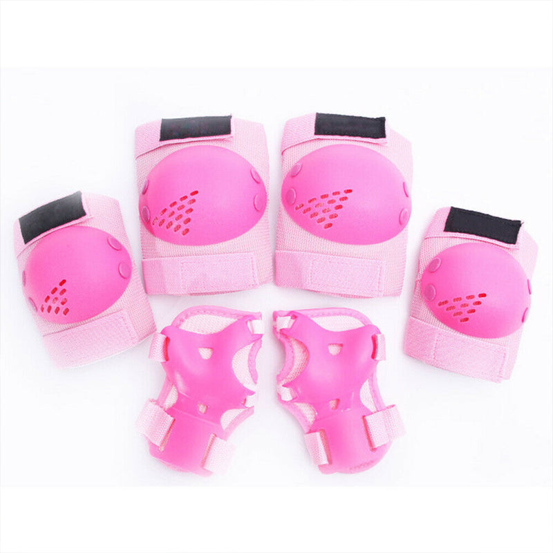 Kids Roller Skating Scooter Skateboard Protector Wrist Elbow Knee Pad Guard