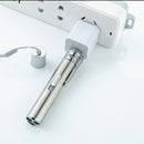 Three-in-one Flashlight White light + Laser +365 White Light USB Rechargeable Mini LED Flashlight Outdoor Work Light Laser Light