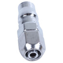 Metal 12mm to 8mm Air Pipe Fittings Quick Coupler Connector Hose Connector B8F9