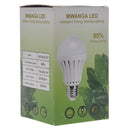 High voltage 1 E27 25LED 2835 SMD 15W plastic LED intelligent emergency lig A8S1