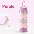 4-Layers Baby Kids Milk Powder Storage Box Formula Feeding Dispenser Container Kitchen Storage Container