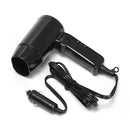 Foldable 12V 216W Car Use Hair Blow Dryer Heat Blower Hot & Cold Wind Carvan Travel Camping