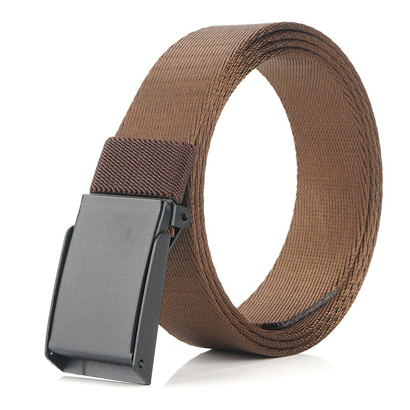 AWMN 120cm Nylon Belt Zinc Alloy Tactical Belts Quick Release Casual Belt