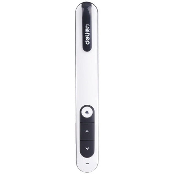 Deli 2800 Page Laser Pointer Page Turning Pen Multimedia Teaching Remote Control Pen PPT Page Turning Instructor Pointer Projection Electronic Pen