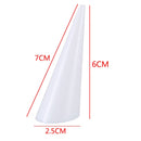 Plastic Ring Display Ring Holder Ring Stand Jewelry Display (Color: White) E8R4