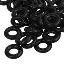 50pcs 12mm Oil Filter O-rings Rubber Washers Gaskets, Black B2X5