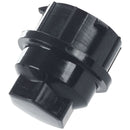 5x 24mm Car Auto Plastic Wheel Lug Nut Covers Caps Decorate Black H4T8