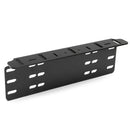 37cm Aluminum Auto Front Frame Bumper License Light Lamp Plate Holder Mount Bracket