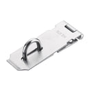 304 Stainless Steel Hasp Staple Safety Door Bolt Gate Lock Padlock Latch Waterproof With Screws