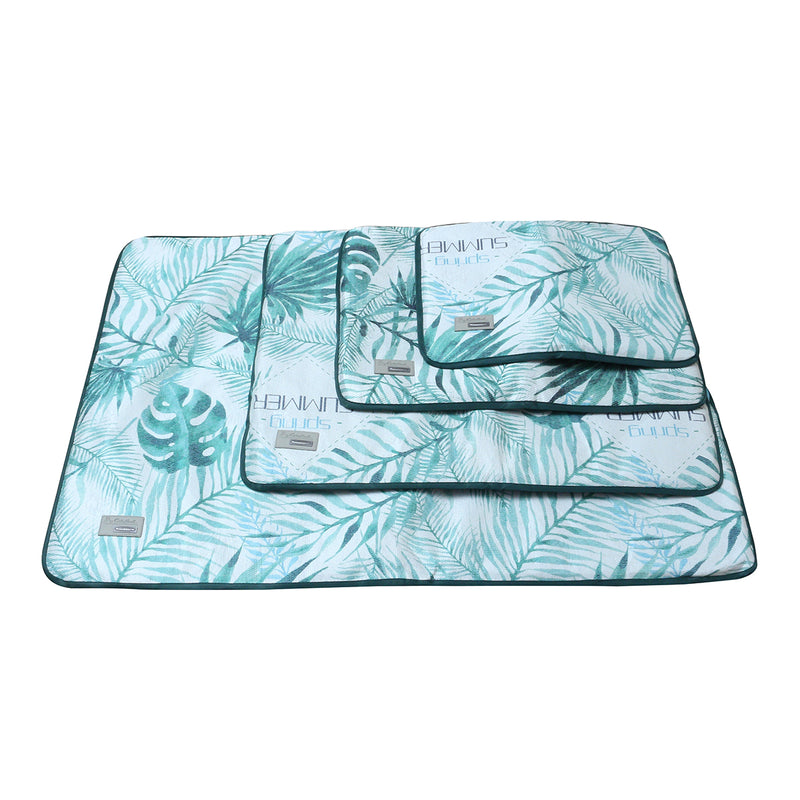 Dog Cooling Mat Pet Cat Chilly Breathable Non-Skid Summer Cool Bed Pad Cushion Pet Carpet