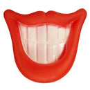 Funny Pet Dog Puppy Chew Sound Squeaky Giggle Big Smile Lips & Teeth Play T
