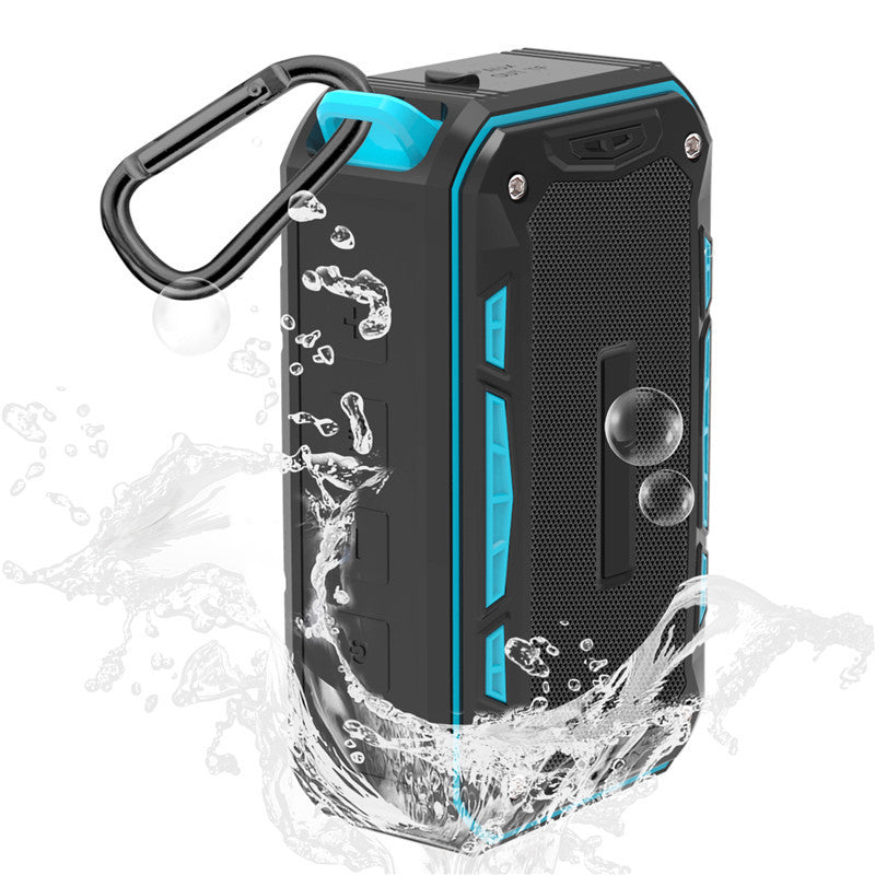 Portable Outdoor IP67 Waterproof Wireless bluetooth Speaker FM Radio AUX-in TF Card Outdoors Speaker