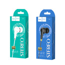 HOCO M39 Professional Wired In-ear Earphone HiFi Stereo Music Headset With Mic for Sport