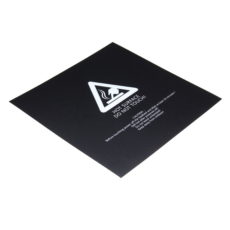 2Pcs 3D Print Part 300x300mm Black Build Surface Tape Heated Bed Sticker for CR-10