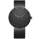 CRRJU 2143 Creative Hollow Dial Design Fashion Needle  Quartz Watch