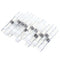 Excellway 250PCS Solder Seal Wire Connectors Waterproof Heat Shrink Butt Connectors Solder Ring Rerminal Tube Terminal Wire Connector Terminal