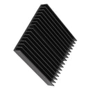 1 pcs Aluminum Radiator Heat Sink Heatsink 60mm x 60mm x 10mm Black
