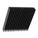 1 pcs Aluminum Radiator Heat Sink Heatsink 60mm x 60mm x 10mm Black
