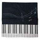 Music Series Note Printed Linen Square 45x45cm Home Decor Houseware Throw P P4Y6