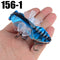 ZANLURE 1PSC 7.5cm Artificial Bait Fishing Lure Insect Rotating Wings Swimbait Fishing Hook
