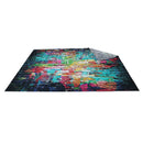 7x5FT Graffiti Brick Wall Photo Backdrop Photography Background Studio Prop I9M3