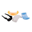 3pcs White Yellow Blue Color Puffer Pop-Up Flash Soft Diffuser Cover Dome foS3W4