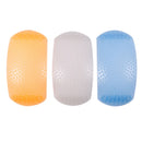 3pcs White Yellow Blue Color Puffer Pop-Up Flash Soft Diffuser Cover Dome foS3W4