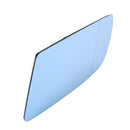 Left Side Blue Heated tinted Wing Mirror Glass For BMW 5 Serise E60 E61 03-