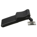 Flexible Door Draw Latch Lock 3.8 inch Replacement Soft Rubber Black Over-C