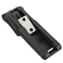 Flexible Door Draw Latch Lock 3.8 inch Replacement Soft Rubber Black Over-C