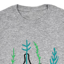 Women's New Summer Street Style T-Shirt Bottle Plants Pattern Print O-neck  T6F5