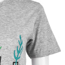 Women's New Summer Street Style T-Shirt Bottle Plants Pattern Print O-neck  T6F5