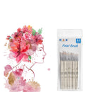 H&B 12 Pcs/Set Nylonhair Hook Line Pens Nylon Brush Painting Pens Brush Art Stationery Watercolor Drawing Painting Brush Pens Children DIY Art Supplies Tool