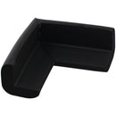 Table Cupboard Worktop Corner Cover Protector Cushion 4 Pcs Black C3A1