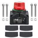 12/24V 1000A Max Dual Battery Selector Isolator Battery Switch with 4pcs Baffles and 4pcs Screws