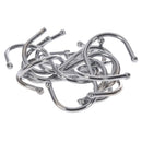 10 pcs S steel Hooks Kitchen Meat Pan Utensil Clothes Hanger Hanging Garden P2Y7