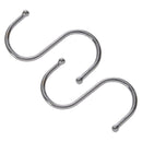 10 pcs S steel Hooks Kitchen Meat Pan Utensil Clothes Hanger Hanging Garden P2Y7