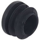Blanking End Caps Round Tube Insert Cover 19mm Dia 20 Pcs Black C1G5